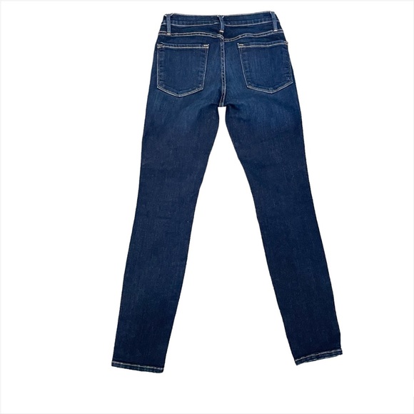 Frame Denim Le Skinny de Jeanne in Queens Way Jeans 27 - Picture 4 of 6